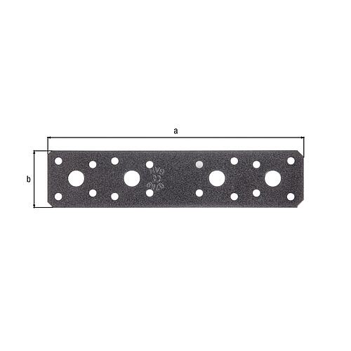 Raccord plat 180 x 40 x 3,0 mm Anwendung 1
