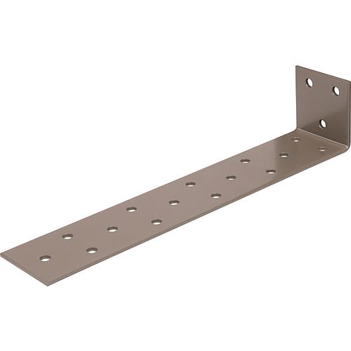 Ancrage en acier plat pour béton 205 x 40 x 40 mm Standard 2