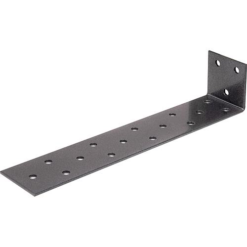 Ancrage en acier plat pour béton 205 x 40 x 40 mm Standard 1