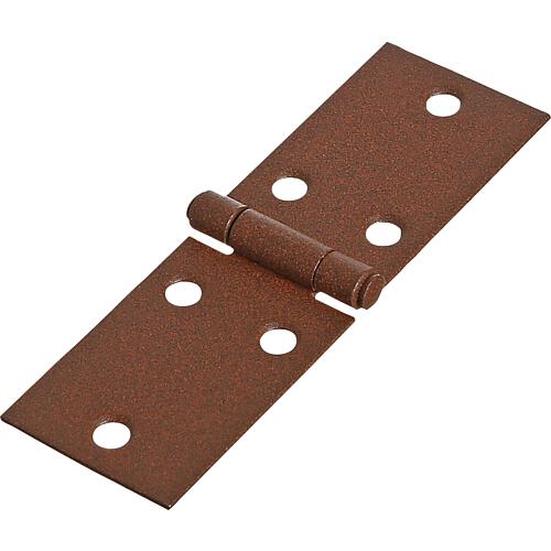 Bande de table DURAVIS® 32 x 100 x 1,5 mm, matériau : Acier, bleu zingué, surface : brun rouille