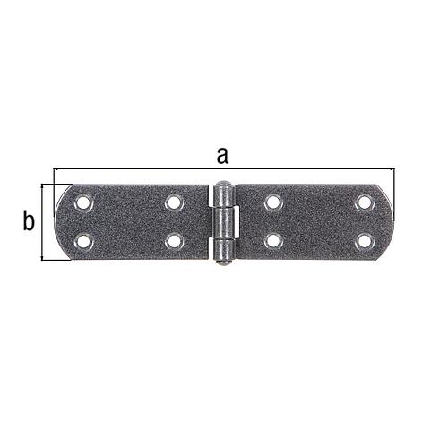 Charnière pour caisses 156 x 35 x 2 mm Anwendung 1