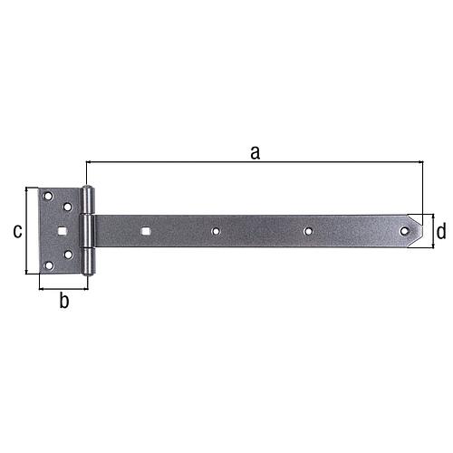 Penture anglaise 391/59 x 103 mm Anwendung 1