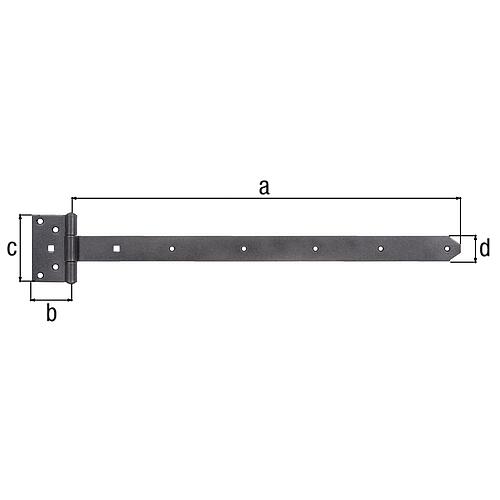 Penture anglaise 591/59 x 103 mm Anwendung 1