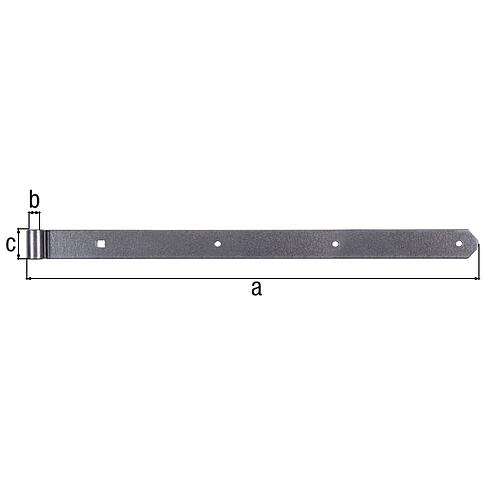 Penture droite 600 ⌀ 13 mm Anwendung 1