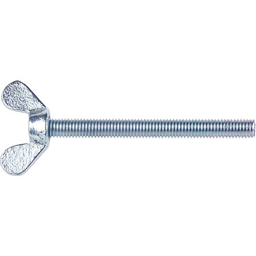 Vis à ailettes en fonte malléable DIN 316, galvanisées  
 Standard 1