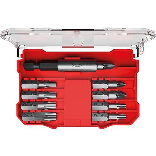 Assortiment de vis à tête demi-ronde PowerFast II + jeu d'embouts en L-BOXX® 102, 1811 pièces