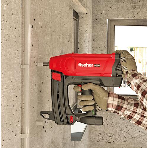 Clous haute performance DFNH galv. + 1 cartouche de gaz Anwendung 3