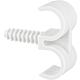Fix-Ring Ø 18mm, 2-tuyaux trou percé 8mm, UE = 100 pcs