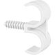 Fix-Ring Ø 22mm, 2-tuyaux trou percé 8mm, UE = 100 pcs