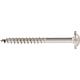 Vis pour construction en bois Tête plate HBS WTP ø 8,0 mm, Torx Acier inoxydable A2 Filetage partiel Standard 1