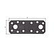 Raccord plat 96 x 35 x 2,5 mm Anwendung 1
