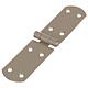 Charnière pour caisses DURAVIS® 156 x 35 x 2 mm, matériau : Acier, bleu zingué, surface : beige nacré RAL 1035