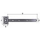Penture anglaise 391/59 x 103 mm Anwendung 1