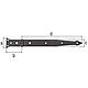 Penture droite 302/77 x 48 mm Anwendung 1