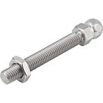 Tiges filetées pour Pieds articulés en inox