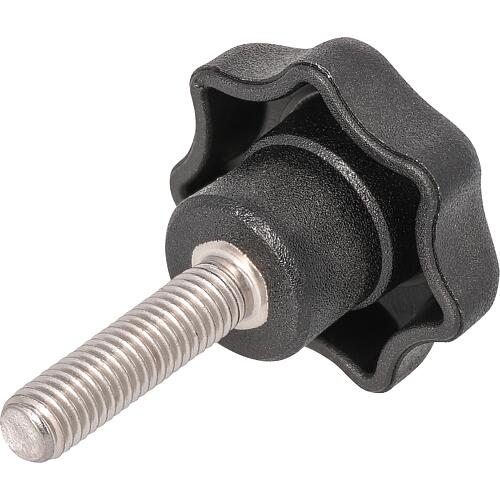 Poignées étoile forme L avec boulon fileté, inox Anwendung 1