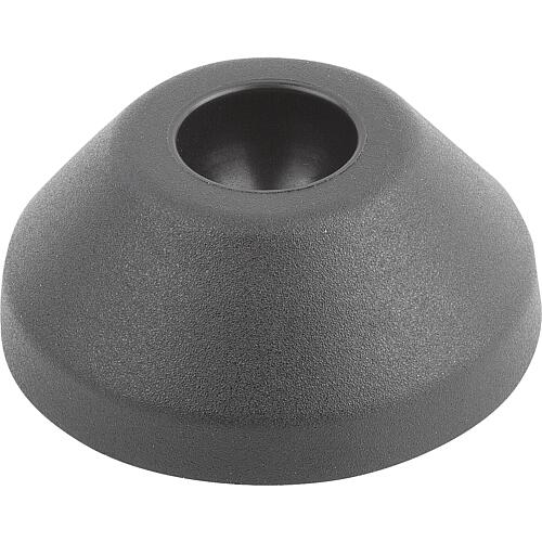 Plaque pour pieds articulés, forme B en plastique