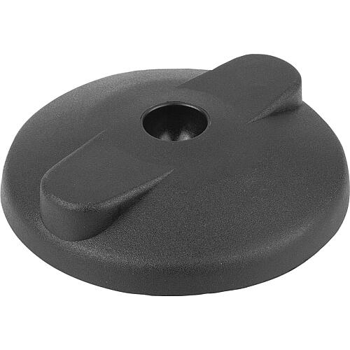 Assiettes pour Pieds articulés forme D en plastique Standard 1