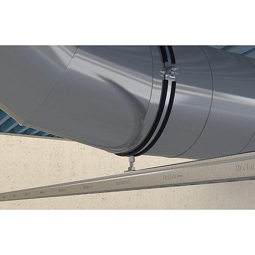 Collier pour ventilation M8/M10 LGS Anwendung 1