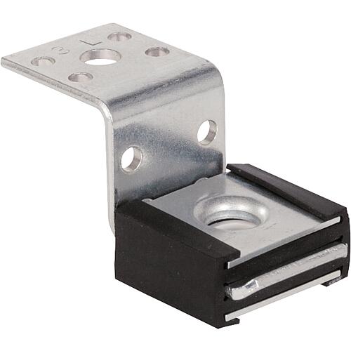 support pour conduit, acier, forme en Z Standard 1