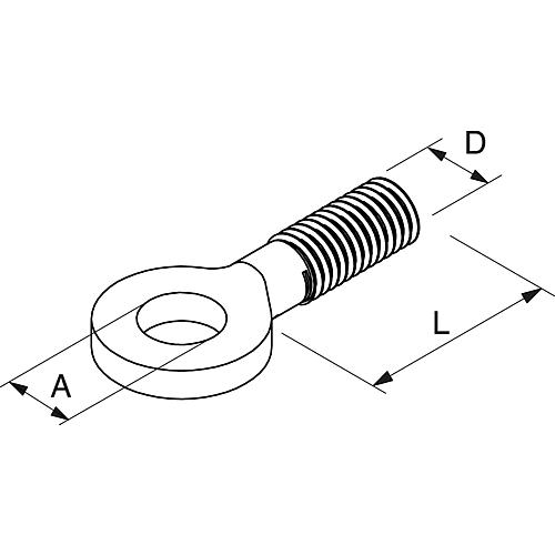 Vis à oeillet fischer Standard 2