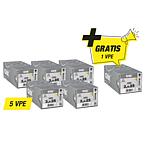 Kit de vis à fixation rapide GIX A, 5 Cond., filetage fin + 1 Cond. gratuit, 3,9 x 25 mm