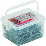 Fischer, 200 vis de terrasse, acier inoxydable A2 et embouts inox
