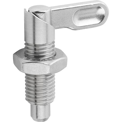 Verrou de blocage forme B, inox Standard 1