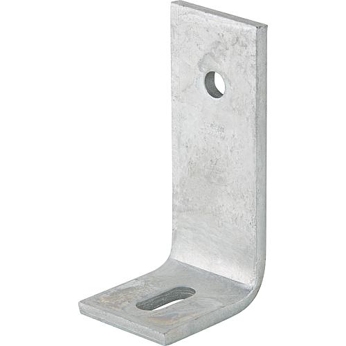 Pc d'angle beton P150x75x8x60d14 150 x 75 x 8 x 60 mm galvanise a chaud (tzn)