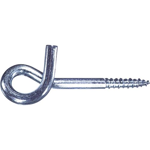 Crochet de plafond Fileté avec filetage en bois Standard 1