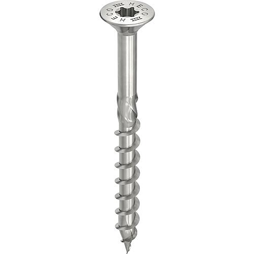 Vis tête fraisée HT-plus , ø filetage d1: 8,0 mm, ø tête : 14,3 mm, galvanisée Standard 1