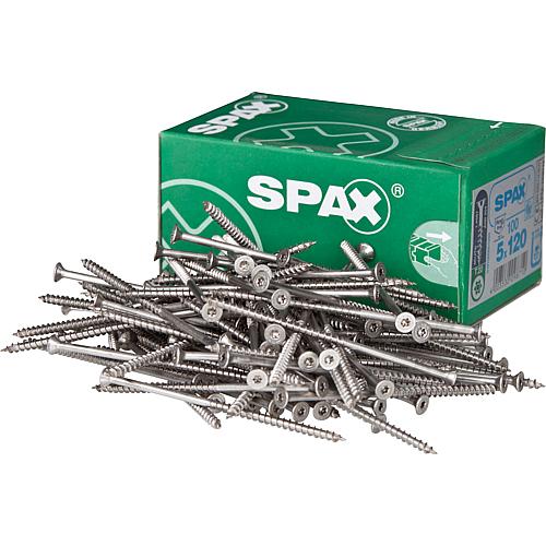 SPAX® vis universelle, ø filetage  d1: 4,0 mm, ø tête : 8,0 mm, emballage standard Anwendung 2