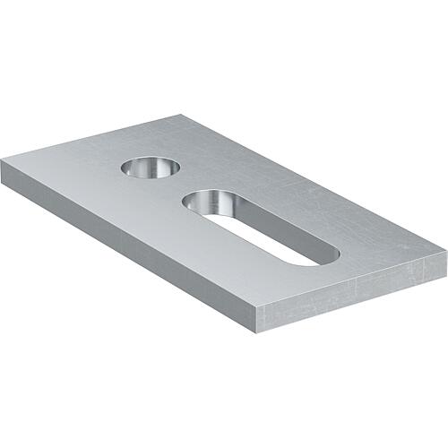 Supports pour raccords plats SSP Acier inoxydable A2 Standard 1