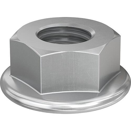 Écrou à embase MU F M8 Acier inoxydable A2 Cond. 100 Standard 1