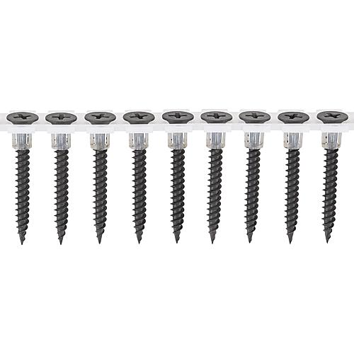 Vis autoperceuse cruciforme avec filetage fin  Standard 1