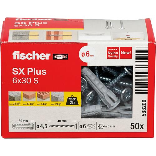 Chevilles à expansion SX Plus en nylon Anwendung 1