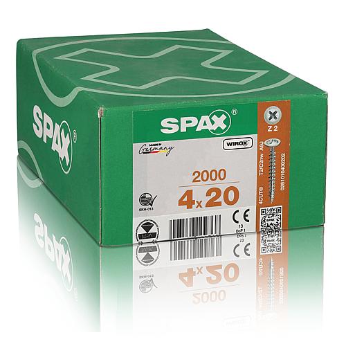 Vis à tête pour paroi arrière Spax Wirox filetage entier, cruciforme PZ2 4,0 Anwendung 1