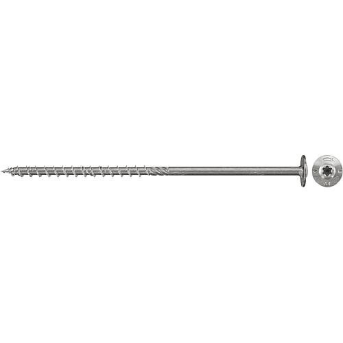 Tête disque FISCHER Power-Fast, ø 6,0 mm, Torx acier inoxydable A2 Filetage partiel Standard 1