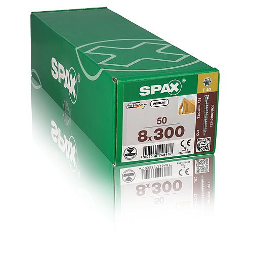SPAX® vis à bois, ø filetage d1: 8,0 mm, ø tête: 10,0 mm, emballage standard Anwendung 2