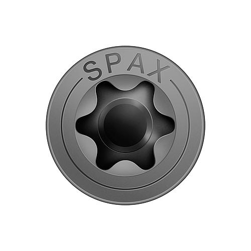 Vis à tête fraisée SPAX®, noir galvanisé, filetage complet, Ø 4,5 mm Anwendung 1