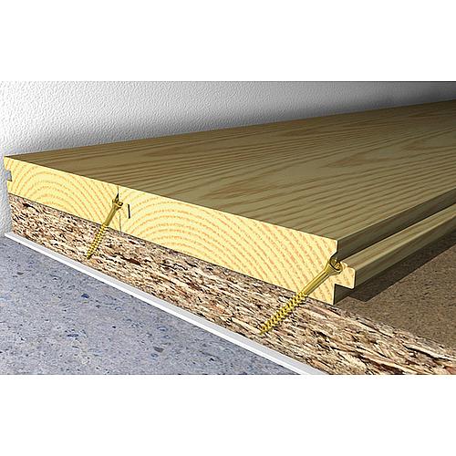 Fischer, vis pour plancher, ø filetage d1 : 3,5 mm, ø tête : 6,0 mm, Gvz Anwendung 1