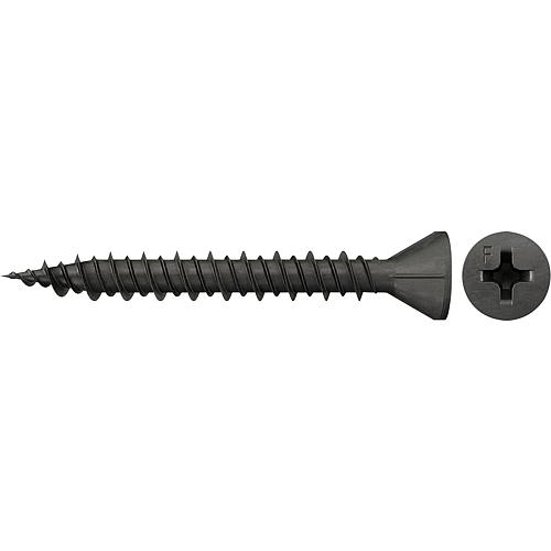 Fischer, Schnellbauschrauben, Feingewinde, Phosphatiert, Trompetenkopf, PH Standard 1