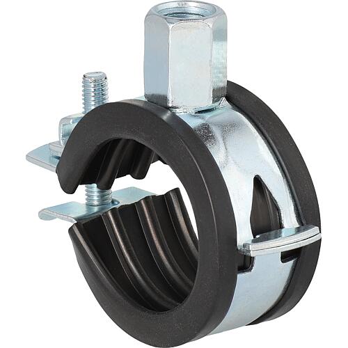 Collier de serrage à clip galvanisé 1" 31 - 35mm M8/M10