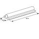 Insert en caoutchouc EMS 41 pour rails de montage FUS Standard 2