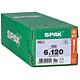 Vis a tete fraisee SPAX® WIROX® filetage partiel T - STAR Plus Diam 6,0 x 120 mm,  100 pcs
