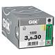Kit de vis à fixation rapide GIX B, 5 Cond., filetage grossier + 1 Cond. gratuit, 3,9 x 30 mm Anwendung 2