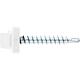 Vis de façade Twistec® Colorhead 4,8 x 35 RAL 9010 UE: 100 pcs clé à douille 451M8P