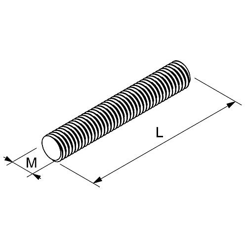 Tige filetée M6 GS Standard 2