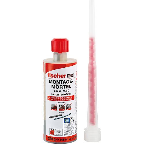 Mortier de montage Fischer 150 C, contenu : 145 ml