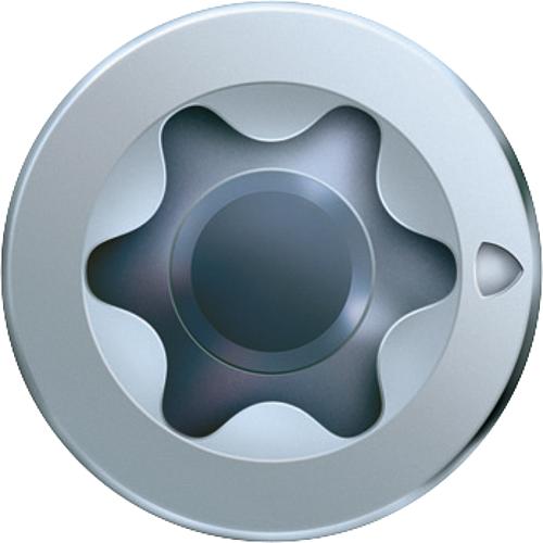 SPAX® vis pour panneaux MDF, ø filetage d1: 4,5 mm, ø tête : 8,0 mm, emballage standard Standard 2